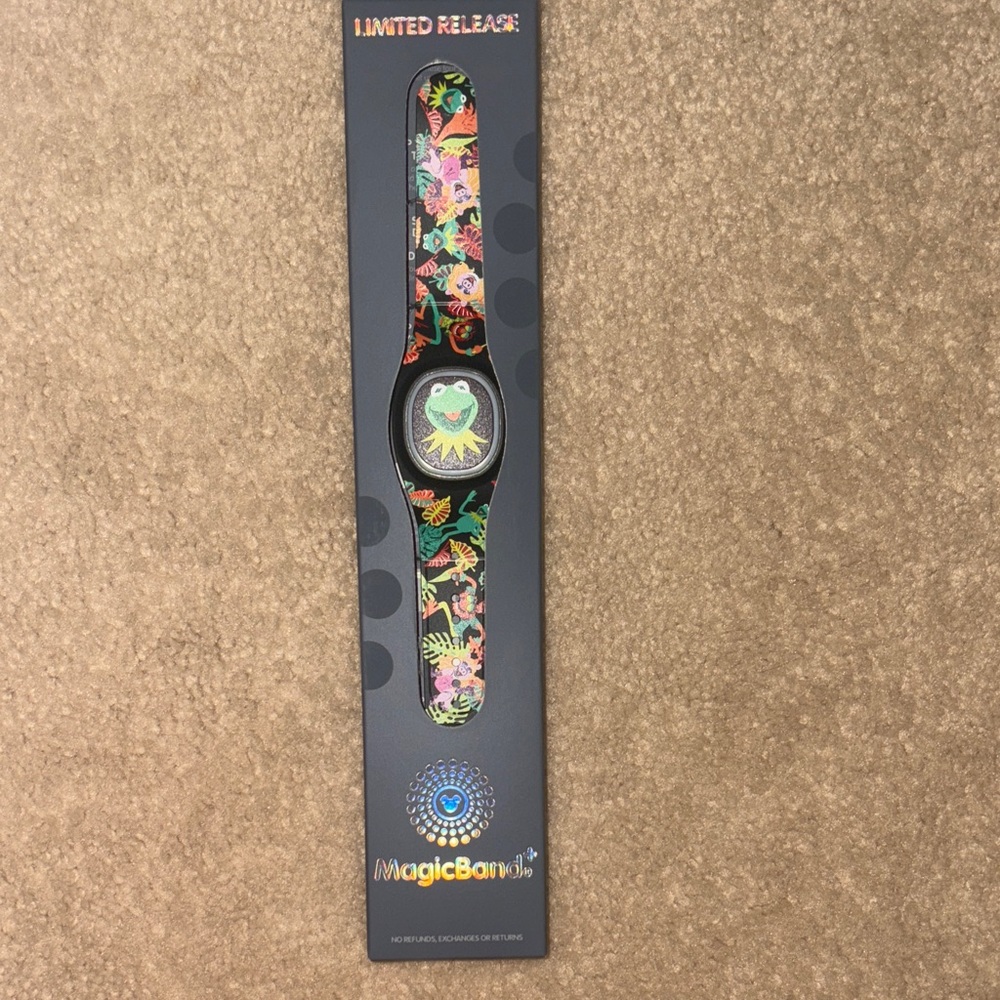 Disney MagicBand with Colorful Floral Design